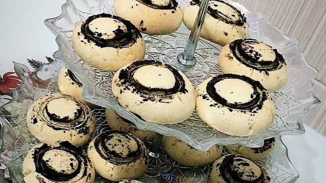Ağızda Dağılır: Kolay Mantar Kurabiye
