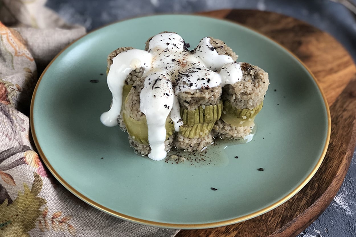 Yöresel Lezzet Sevenlere: Katıklı Dolma