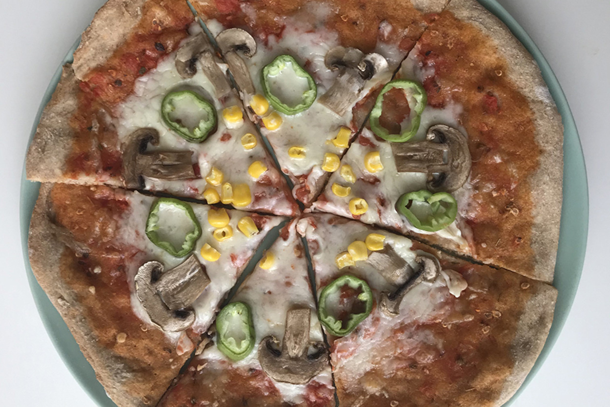 Pizza Severler Buraya: Tam Buğdaylı Pratik Pizza