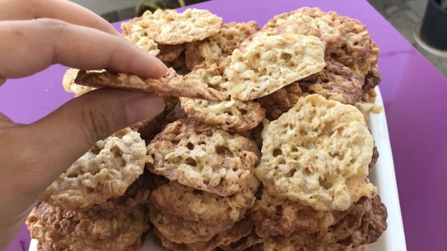 Grandma's Lace Cookies Diye Bilinir: Dantel Kurabiye