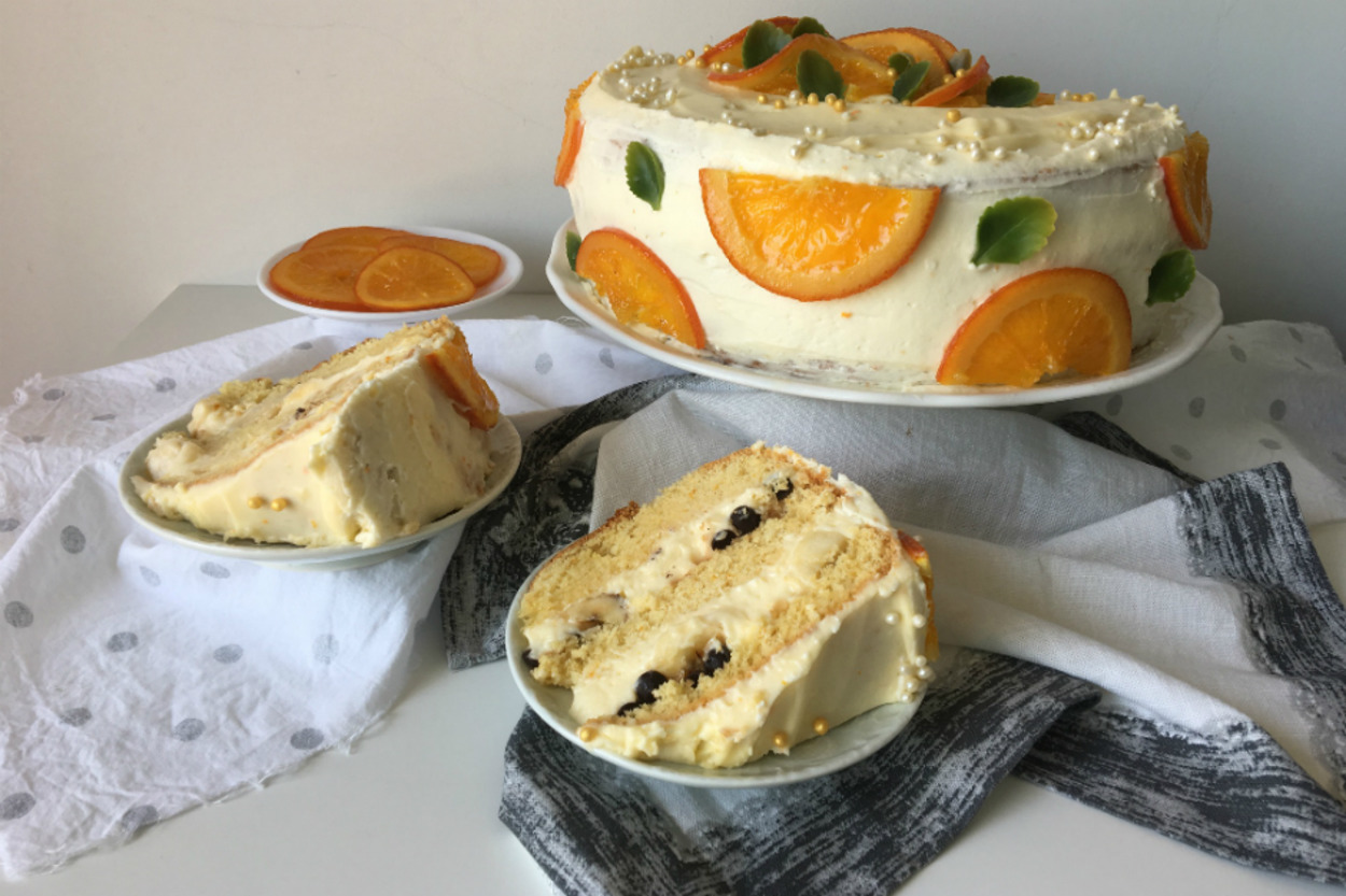 Her Lokmada Mest Eder: Portakal Aromalı Pasta