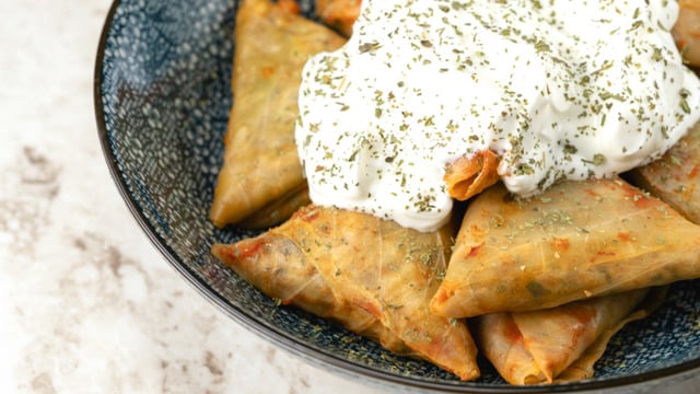 100 Gram Kıymayla: Muska Lahana Sarma