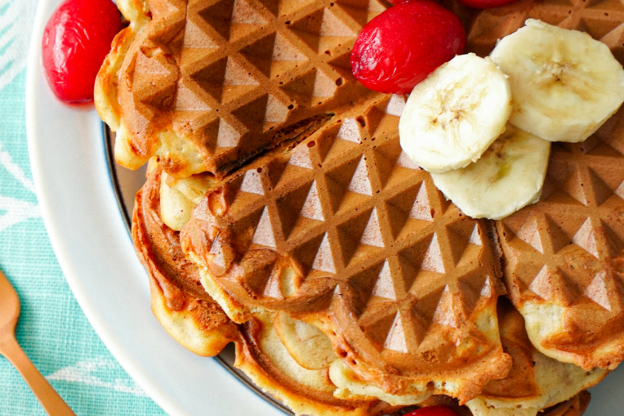 Hafif Kaçamak: Rafine Şekersiz Fit Waffle