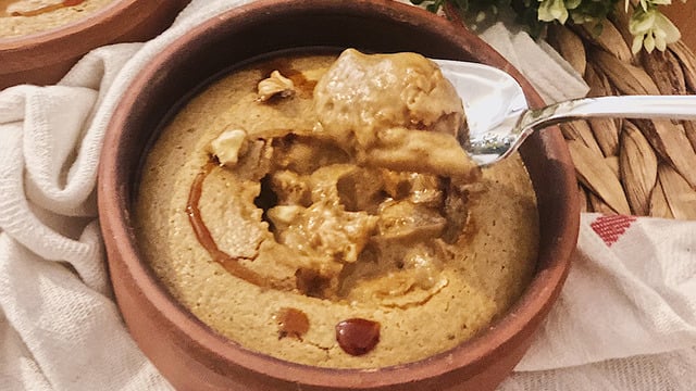 Lezzet Dolu: Şekersiz Unsuz Tahinli Sufle