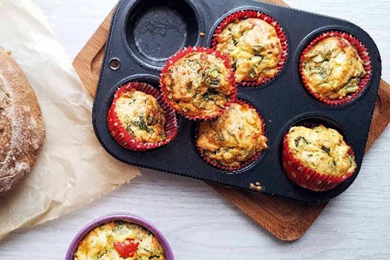 İnanılmaz Lezzet: Tuzlu Kahvaltılık Muffin