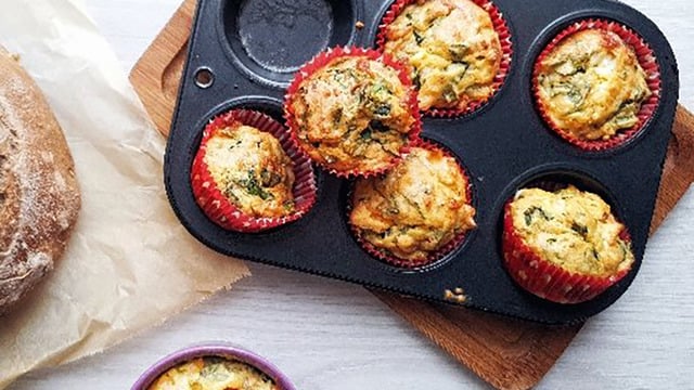 İnanılmaz Lezzet: Tuzlu Kahvaltılık Muffin