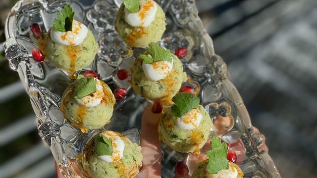 Renkli Atıştırmalık: Patates Topları