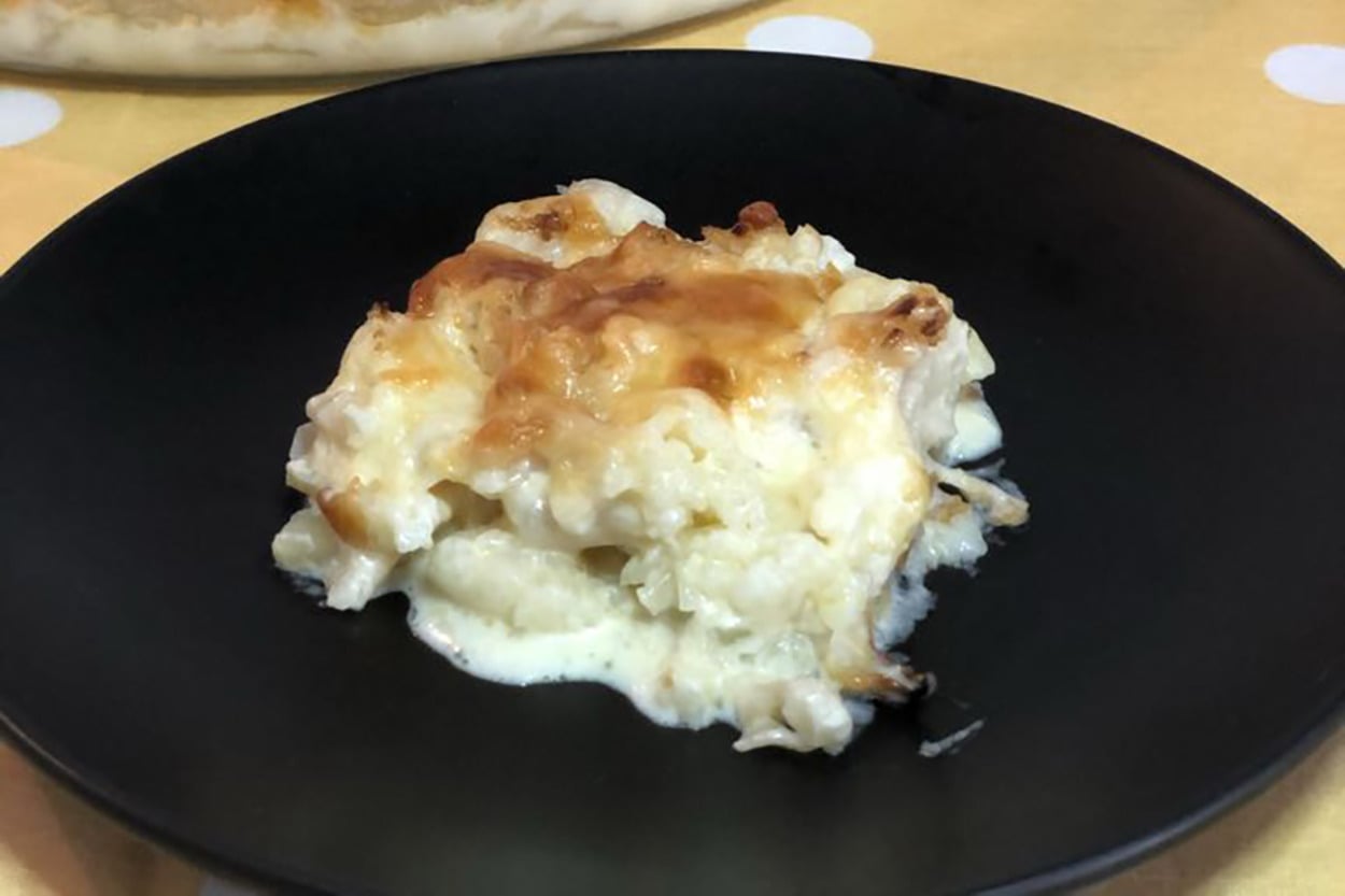 Enfes Aromasıyla: Karnabaharlı Graten