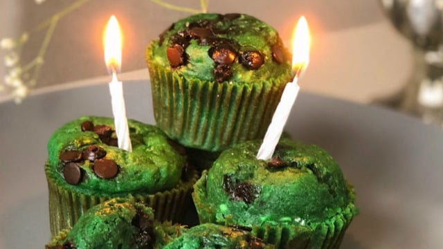 Parti Tadında: Renkli Muffin