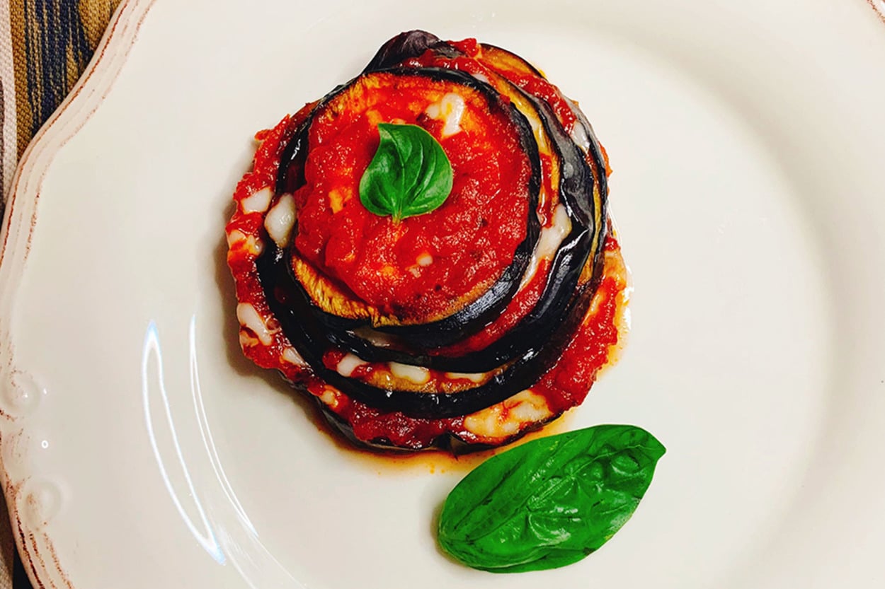 Güney İtalya'dan: Parmigiana di Melanzane