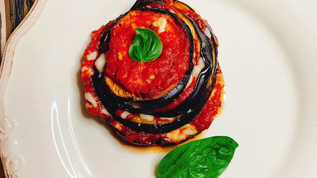 Güney İtalya'dan: Parmigiana di Melanzane