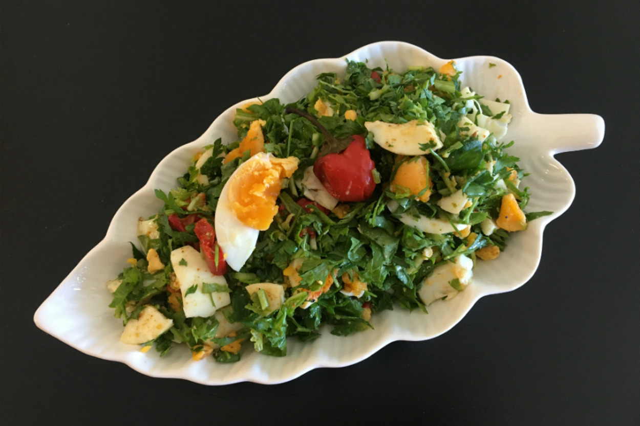 Tazeleyici Lezzet: Yumurta Salatası
