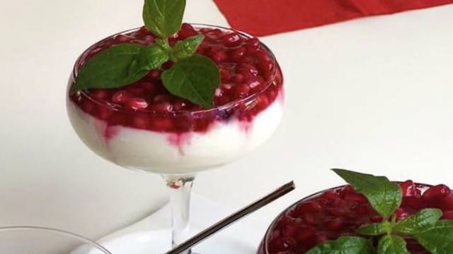 Son Derece Şık: Narlı Muhallebi