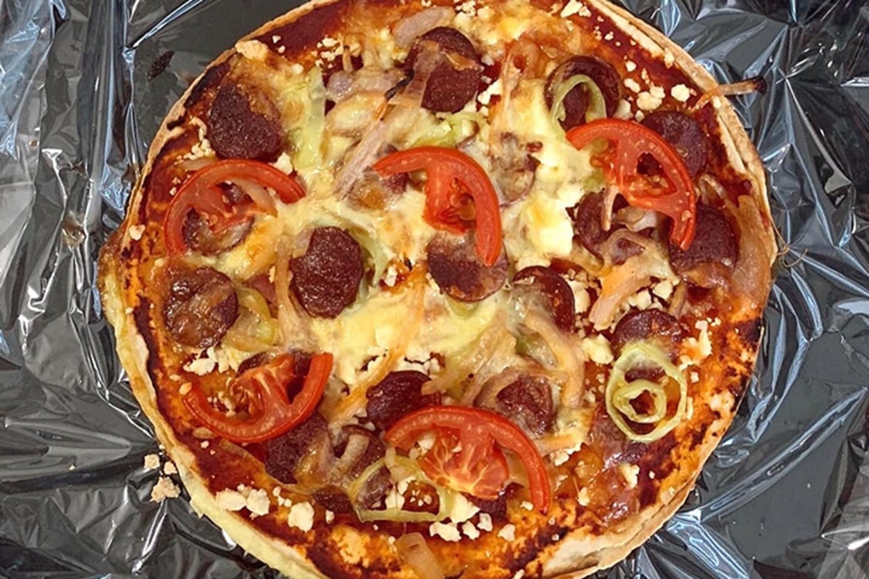 Kolaylıkla Hazırlanan: Lavaş Pizza