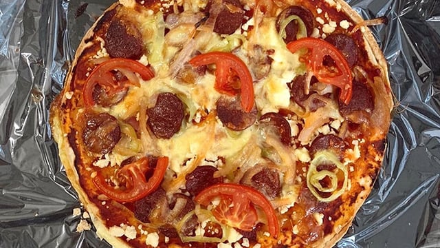 Kolaylıkla Hazırlanan: Lavaş Pizza