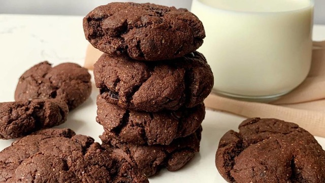 Rafine Şekersiz: Vegan Çikolatalı Kurabiye
