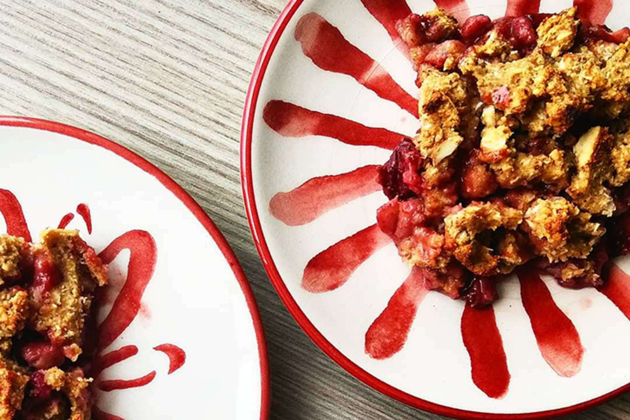 Çıtır Çıtır Lezzet: Rafine Şekersiz Crumble