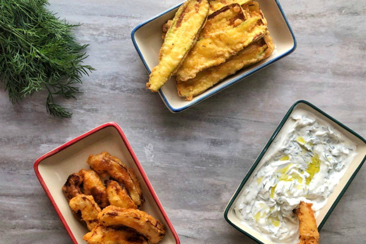 Seçiciler Bile Bayılarak Yer: Kabak ve Enginar Tempura