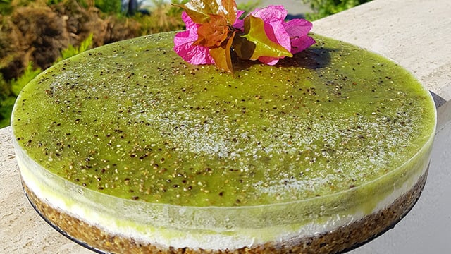 Hem Ekşi Hem Tatlı: Kivili Pişmeyen Cheesecake