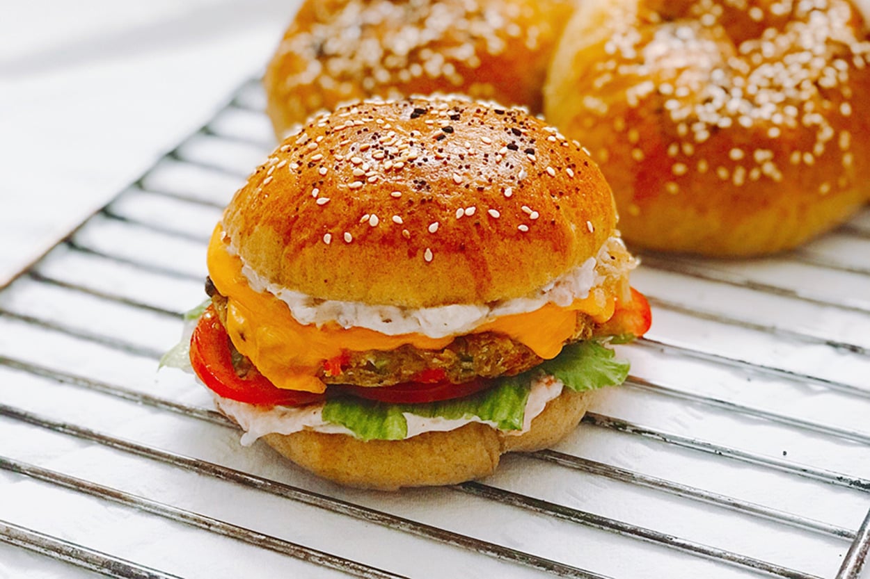 Damakta Yer Edecek: Vejetaryen Burger