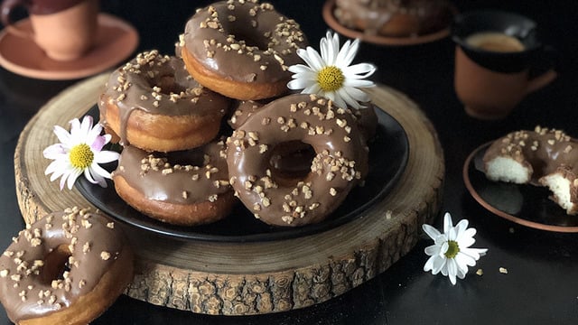 Herkes Ona Hayran: Çikolatalı Donut