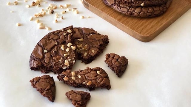 Çayınızın Yanına: Brownie Kurabiye