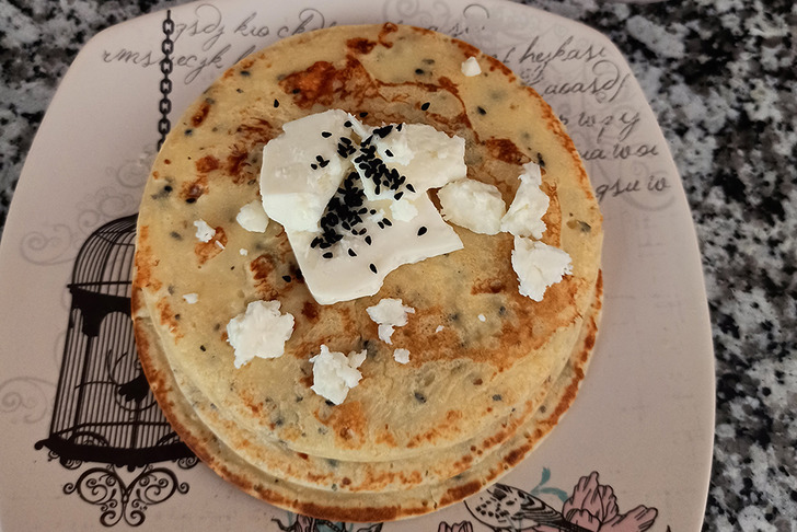Çörek Otlu Peynirli Krep Yavrusu Tarifi