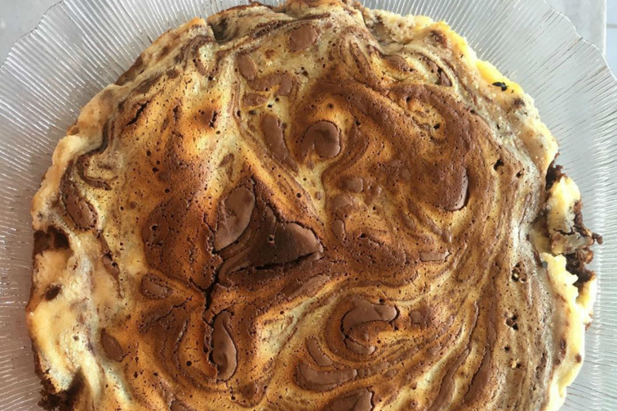 İki Favori Bir Arada: Brownie Cheesecake
