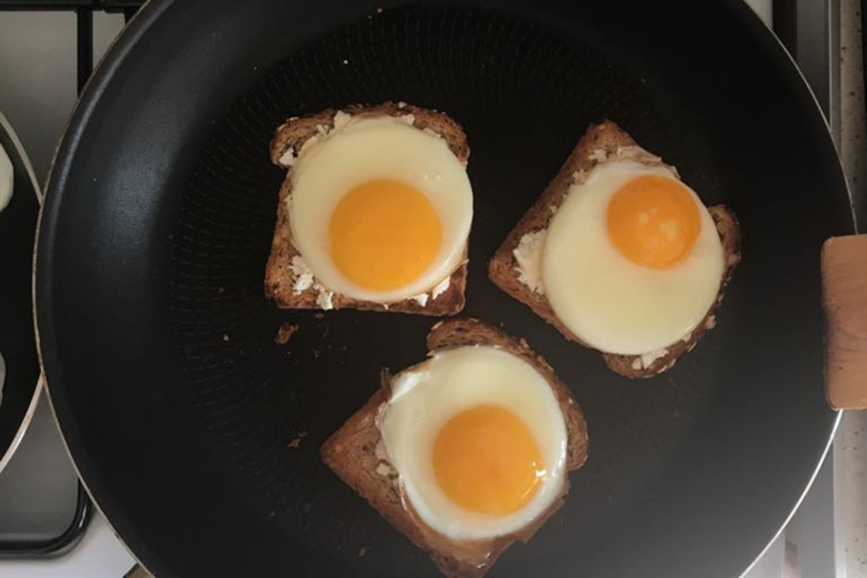Hem Az Kalorili Hem Sağlıklı: Fit Croque Madame