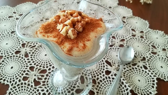 Tek Porsiyonluk: Şekersiz Muzlu Puding