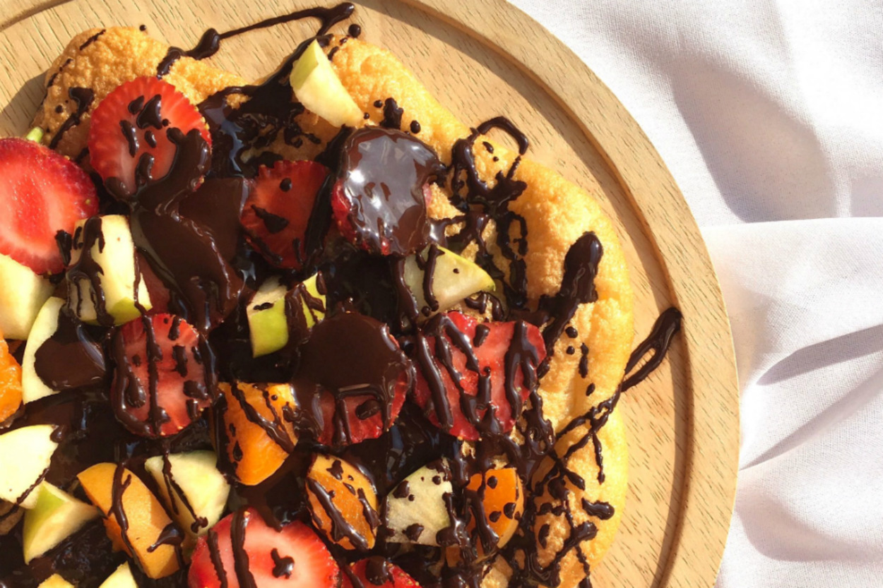 Oldukça Fit: Tek Malzemeli Waffle