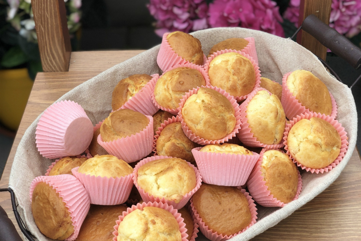 Lokmalık Minişler: Peynirli Muffin