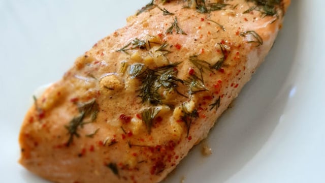 Bugün Günlerden Balık: Hardal Soslu Somon