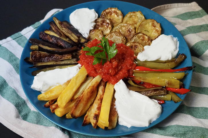 Fırında Karışık Sebze Kızartma Tarifi