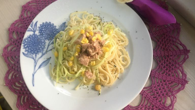 Klasiklerden Sıkılanlara: Kabaklı Spagetti