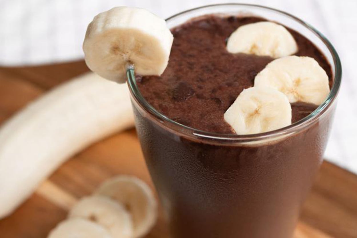 Şekersiz: Muzlu Kakaolu Smoothie