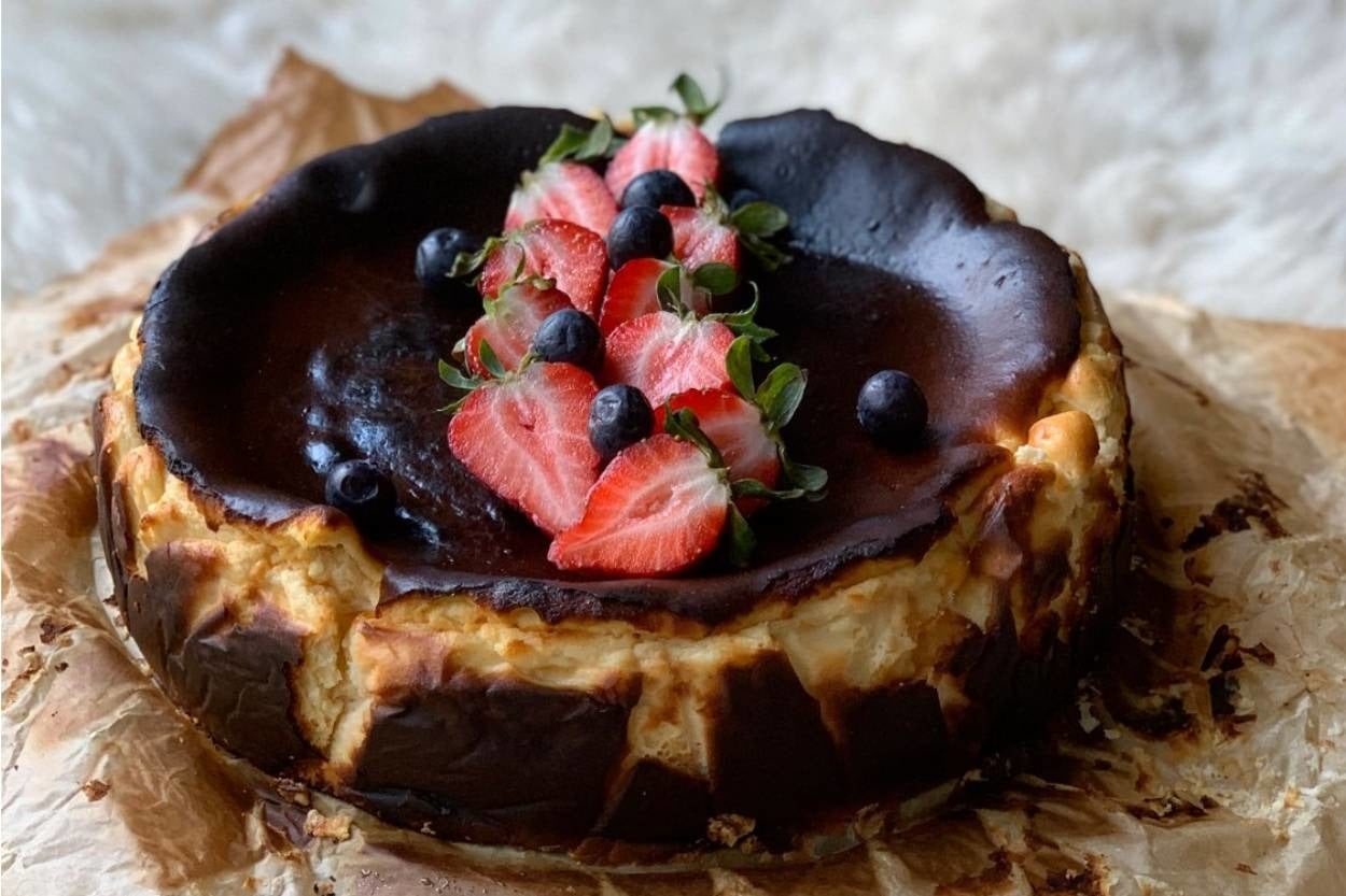 Popüler Lezzet: Klasik San Sebastian Cheesecake