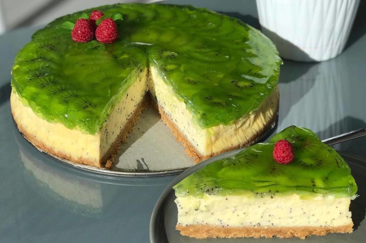 Tam Kıvamında: Kivili Cheesecake