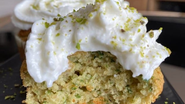 Yeşil Aşkına: Ispanaklı Rafine Şekersiz Muffin