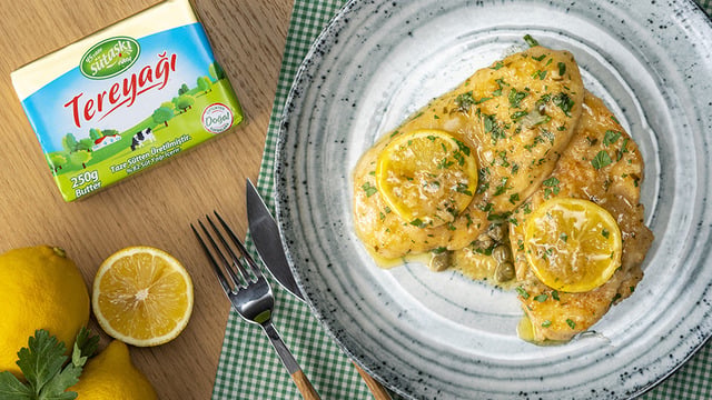 Tavuğa Şık Dokunuş: Tereyağlı Limonlu Tavuk