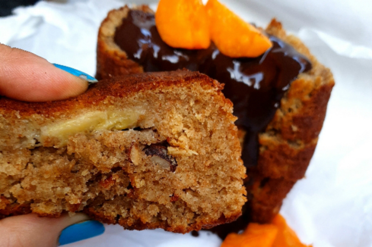 Yumuşacık Dokusuyla: Dolgulu Banana Bread