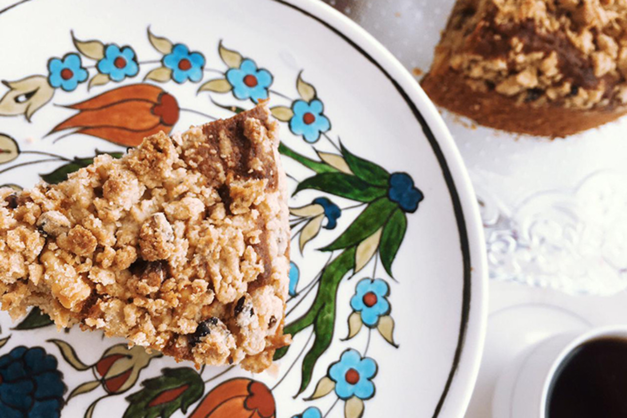 Mutfak Mis Kokacak: Elmalı Crumble Kek