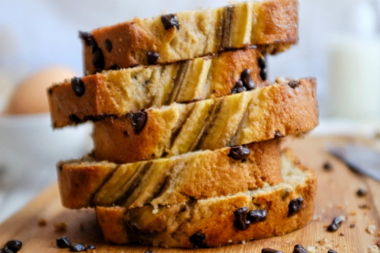 Namıdiğer Banana Bread: Çikolata Parçacıklı Muzlu Kek