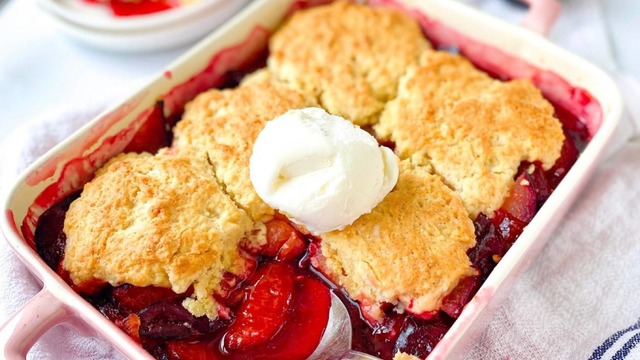Dondurmayla Güzel Gider: Kırmızı Erikli Cobbler