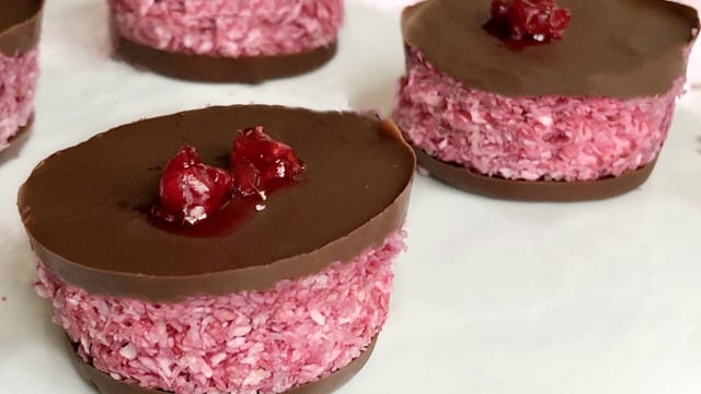 Rafine Şekersiz: Pembe Coco Sandviç