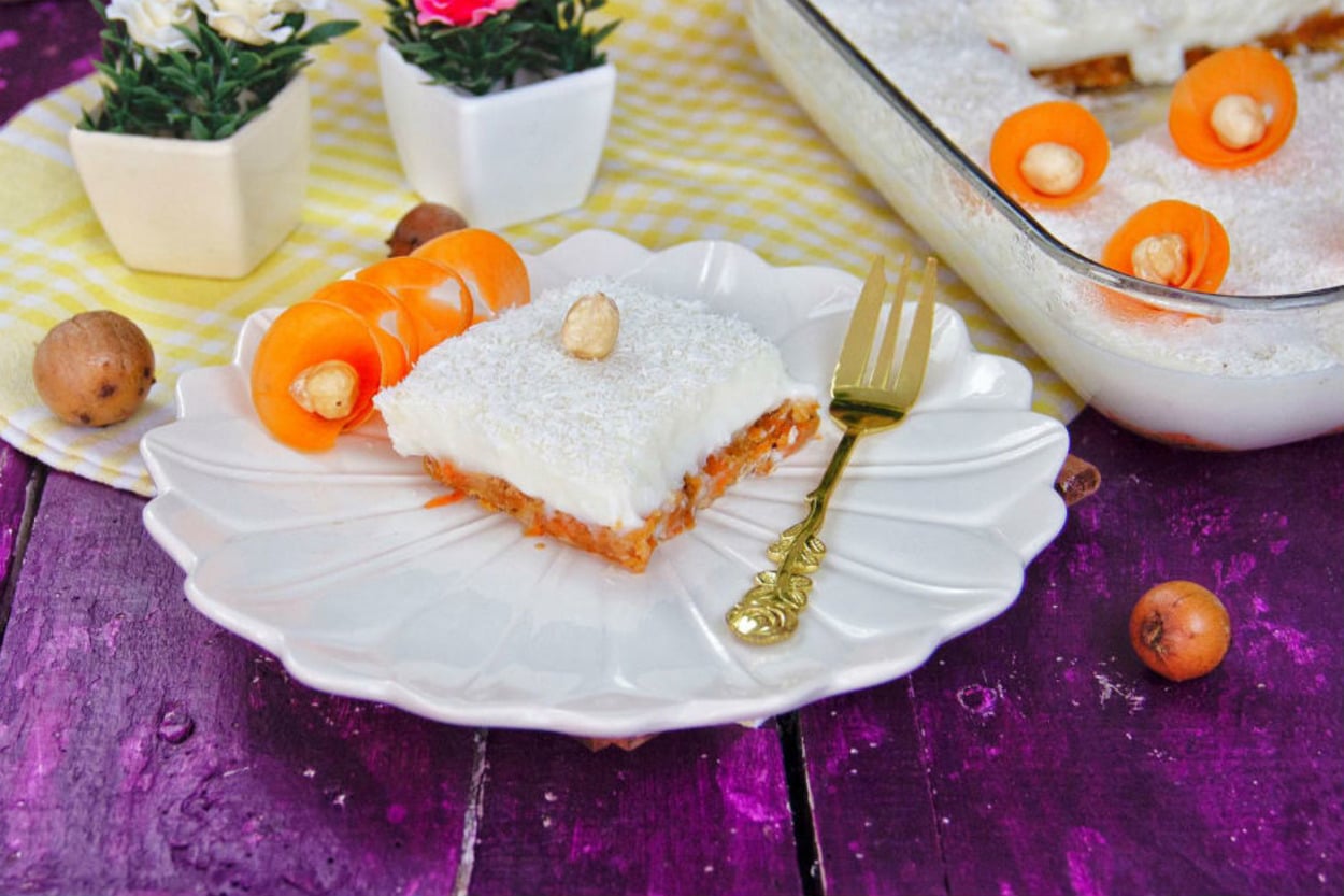 Pasta Niyetine: Muhallebili Havuç Tatlısı