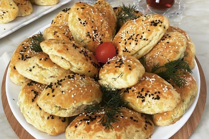 Mayasız Mısır Unlu Poğaça Tarifi