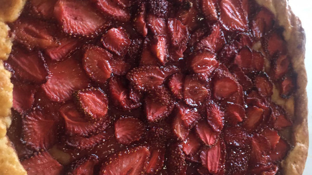 Yazın Tadı: Çilekli Galette
