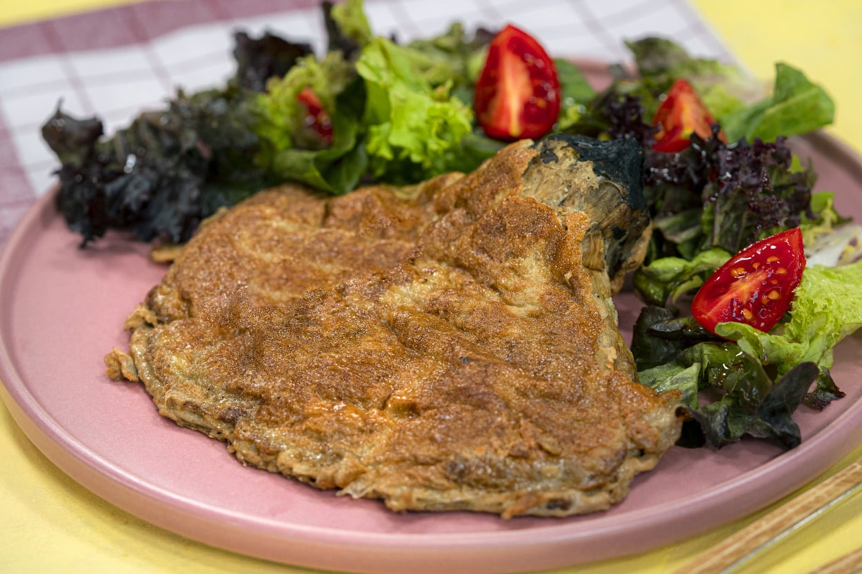 Kahvaltıya Kimler Gelmiş: Patlıcanlı Omlet