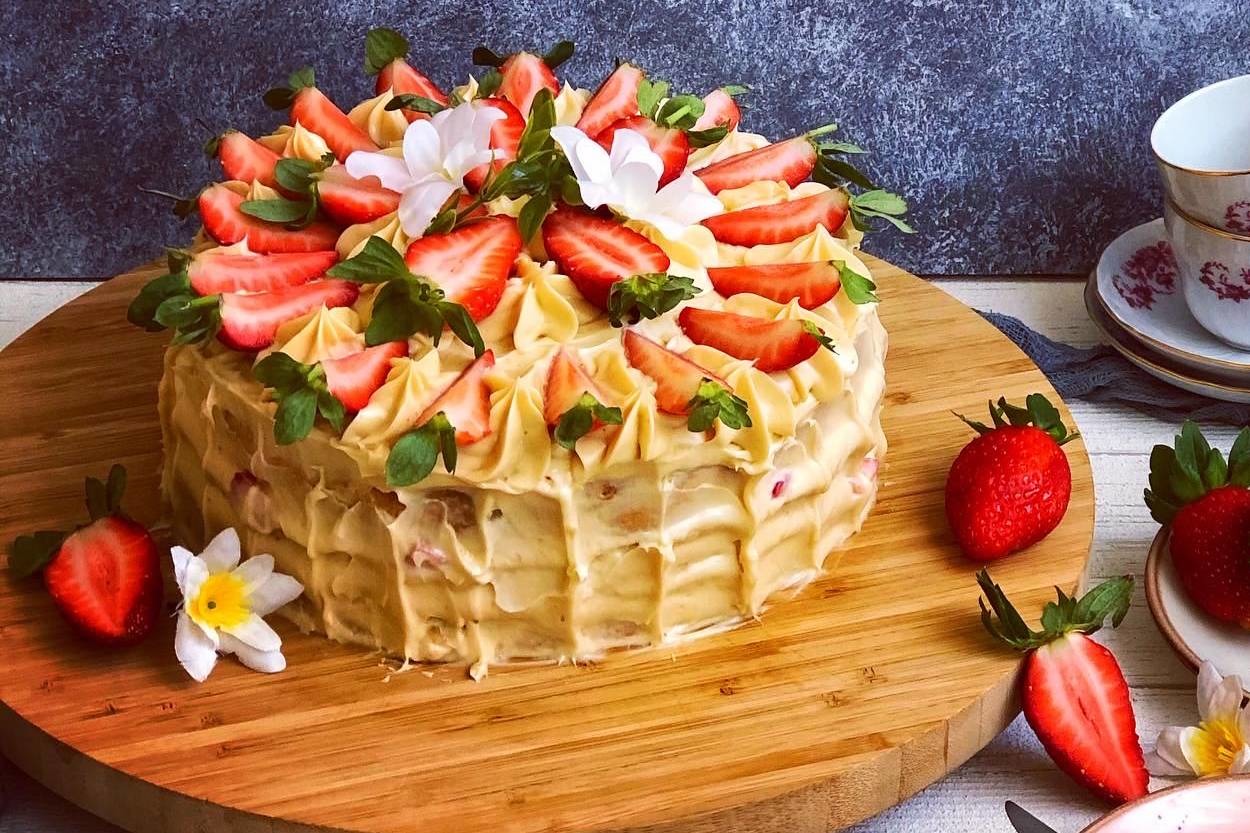 Hazır Almaya Son: Çilekli Pasta